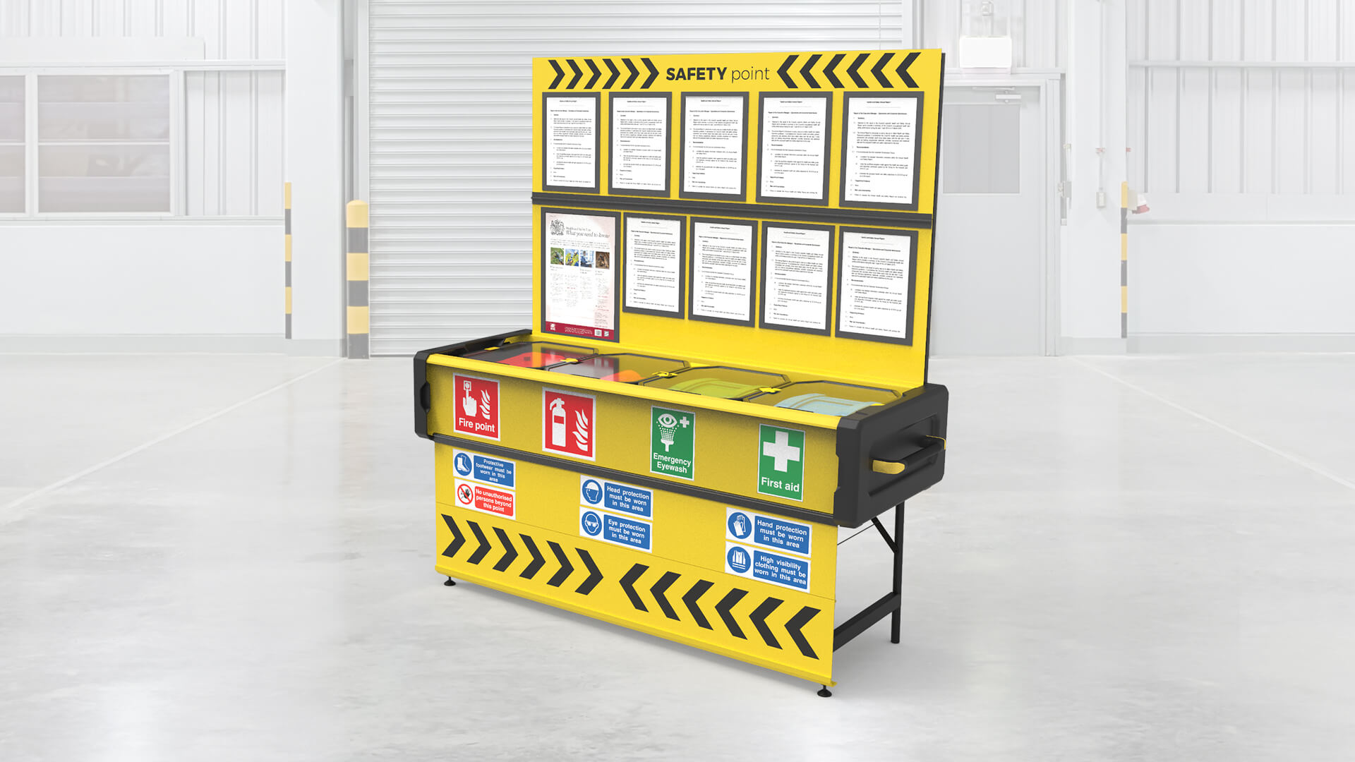 About Safety Point - Portable Safety Stations and First Aid Stations